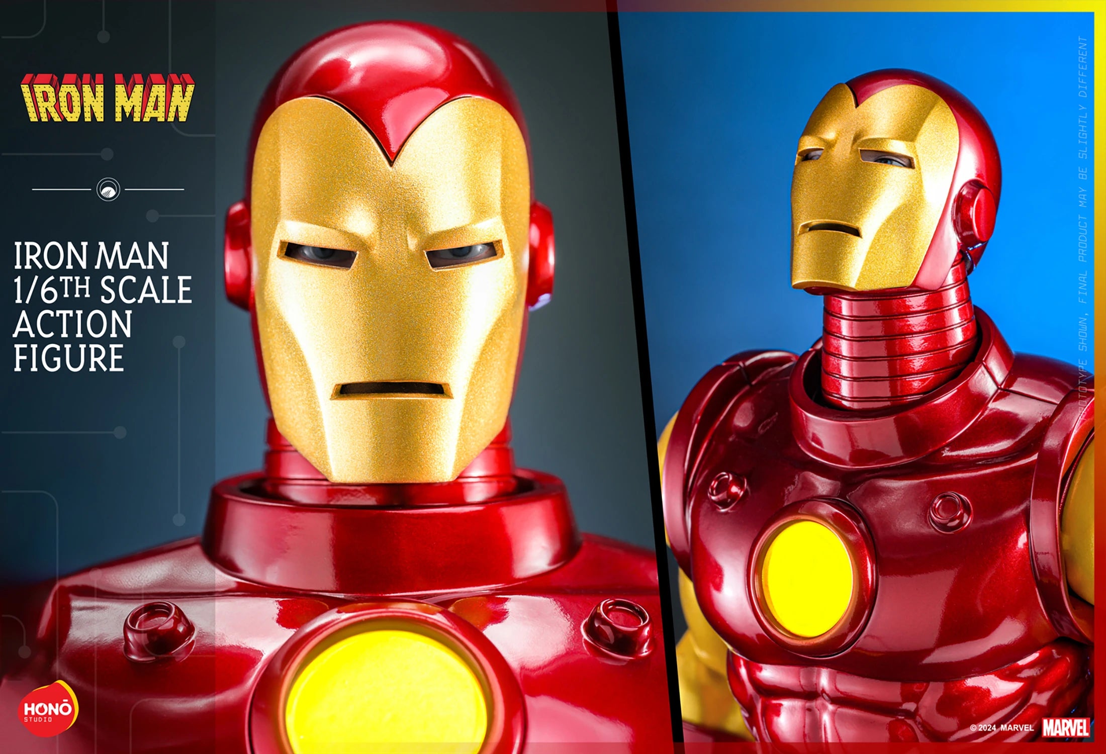 Hot Toys Hono Studio Marvel Comics The Invincible Iron Man 1/6