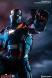 Sideshow Marvel Collectibles Iron Man 3 Iron Patriot 1/4 Quarter Scale Marquette Statue #803