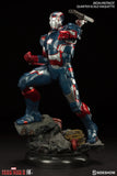 Sideshow Marvel Collectibles Iron Man 3 Iron Patriot 1/4 Quarter Scale Marquette Statue #803