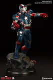 Sideshow Marvel Collectibles Iron Man 3 Iron Patriot 1/4 Quarter Scale Marquette Statue #803