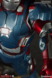 Sideshow Marvel Collectibles Iron Man 3 Iron Patriot 1/4 Quarter Scale Marquette Statue #803