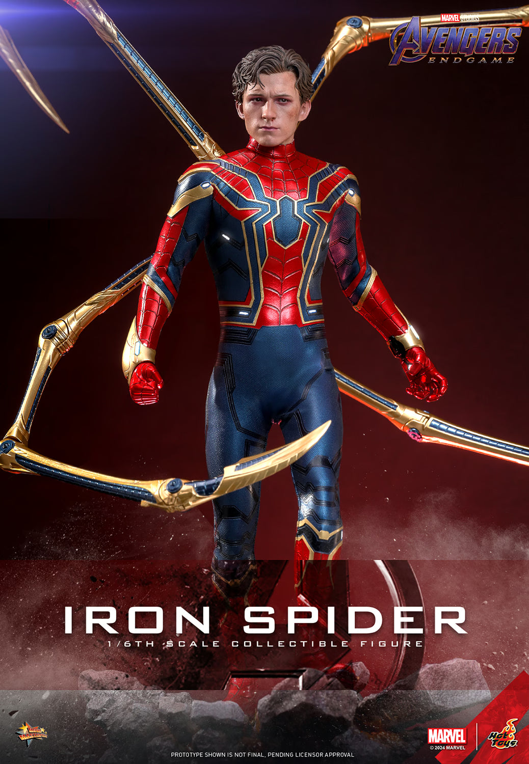 ホットトイズ アイアンスパイダー 2.0 Hot Toys Marvel Comics Avengers: Endgame Iron Spider (2.0) 1/6
