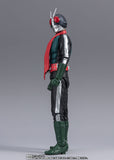 Premium Bandai Tamashii Nations S.H.Figuarts Shin Kamen Rider Masked Rider No. 2 with Cyclone Collectible Figure Set