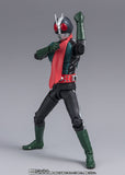 Premium Bandai Tamashii Nations S.H.Figuarts Shin Kamen Rider Masked Rider No. 2 with Cyclone Collectible Figure Set