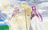 Bandai Saint Seiya Myth Cloth EX Goddess Athena & Saori Kido Action Figure 2 Pack