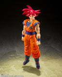 Bandai S.H.Figuarts Dragon Ball Super Super Saiyan God Goku (Saiyan God of Virture) Action Figure