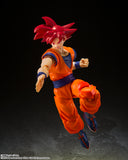 Bandai S.H.Figuarts Dragon Ball Super Super Saiyan God Goku (Saiyan God of Virture) Action Figure