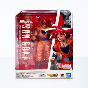 Bandai S.H.Figuarts Dragon Ball Super Super Saiyan God Goku (Saiyan God of Virture) Action Figure