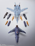 Bandai Hi-Metal R Macross Zero VF-0A Phoenix (Shin Kudo Use) + QF-2200D-B Ghost Diecast Figure