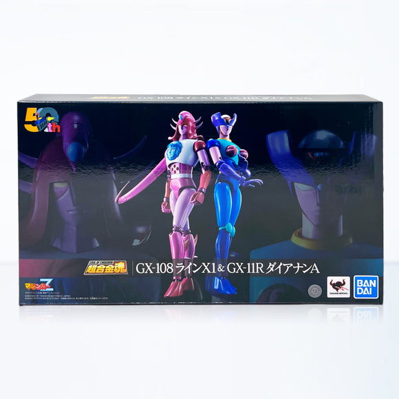 Bandai Soul of Chogokin Mazinger Z  GX-108 Rhine X1 & Diana A Set