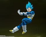 Bandai S.H.Figuarts Dragon Ball Super Super Saiyan God Super Saiyan Vegeta (Unwavering Saiyan Pride) Action Figure