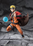 Premium Bandai Tamashii Nations S.H.Figuarts Naruto: Shippuden Naruto Uzumaki [Sage Mode] -Savior of Konoha- Exclusive Action Figure