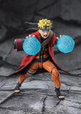 Premium Bandai Tamashii Nations S.H.Figuarts Naruto: Shippuden Naruto Uzumaki [Sage Mode] -Savior of Konoha- Exclusive Action Figure