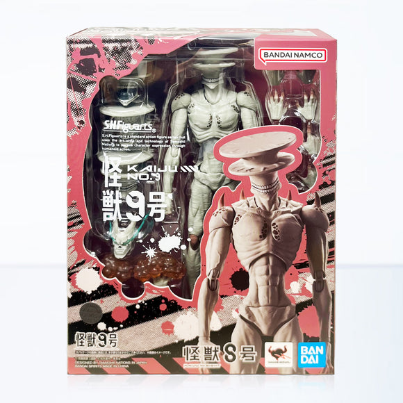 Bandai S.H.Figuarts Kaiju No. 8 Kaiju No. 9 Action Figure