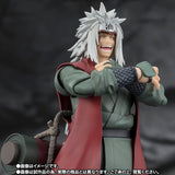 Bandai S.H.Figuarts Naruto Shippuden Jiraiya -Hidden Leaf Heroic Master Sage- (Sage Mode Set) Action Figure