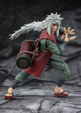 Bandai S.H.Figuarts Naruto Shippuden Jiraiya -Hidden Leaf Heroic Master Sage- (Sage Mode Set) Action Figure