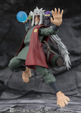 Bandai S.H.Figuarts Naruto Shippuden Jiraiya -Hidden Leaf Heroic Master Sage- (Sage Mode Set) Action Figure