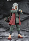 Bandai S.H.Figuarts Naruto Shippuden Jiraiya -Hidden Leaf Heroic Master Sage- (Sage Mode Set) Action Figure