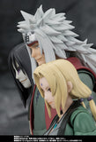 Bandai S.H.Figuarts Naruto Shippuden Jiraiya -Hidden Leaf Heroic Master Sage- (Sage Mode Set) Action Figure