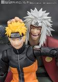 Bandai S.H.Figuarts Naruto Shippuden Jiraiya -Hidden Leaf Heroic Master Sage- (Sage Mode Set) Action Figure