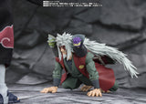 Bandai S.H.Figuarts Naruto Shippuden Jiraiya -Hidden Leaf Heroic Master Sage- (Sage Mode Set) Action Figure