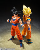 Bandai S.H.Figuarts Dragon Ball Z Son Goku (Kind-hearted Saiyan) Action Figure