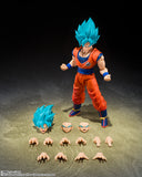 Bandai S.H.Figuarts Dragon Ball Super Super Saiyan God Super Saiyan Goku (Blue Power Transcending Limits) Action Figure