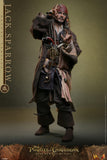 Hot Toys Pirates of the Caribbean: Dead Men Tell No Tales DX38 Captain Jack Sparrow (Deluxe Edition) 1/6 Scale 12" Collectible Figure