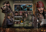 Hot Toys Pirates of the Caribbean: Dead Men Tell No Tales DX38 Captain Jack Sparrow (Deluxe Edition) 1/6 Scale 12" Collectible Figure