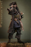 Hot Toys Pirates of the Caribbean: Dead Men Tell No Tales DX37 Captain Jack Sparrow 1/6 Scale 12" Collectible Figure