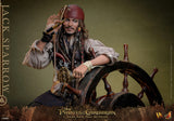 Hot Toys Pirates of the Caribbean: Dead Men Tell No Tales DX37 Captain Jack Sparrow 1/6 Scale 12" Collectible Figure