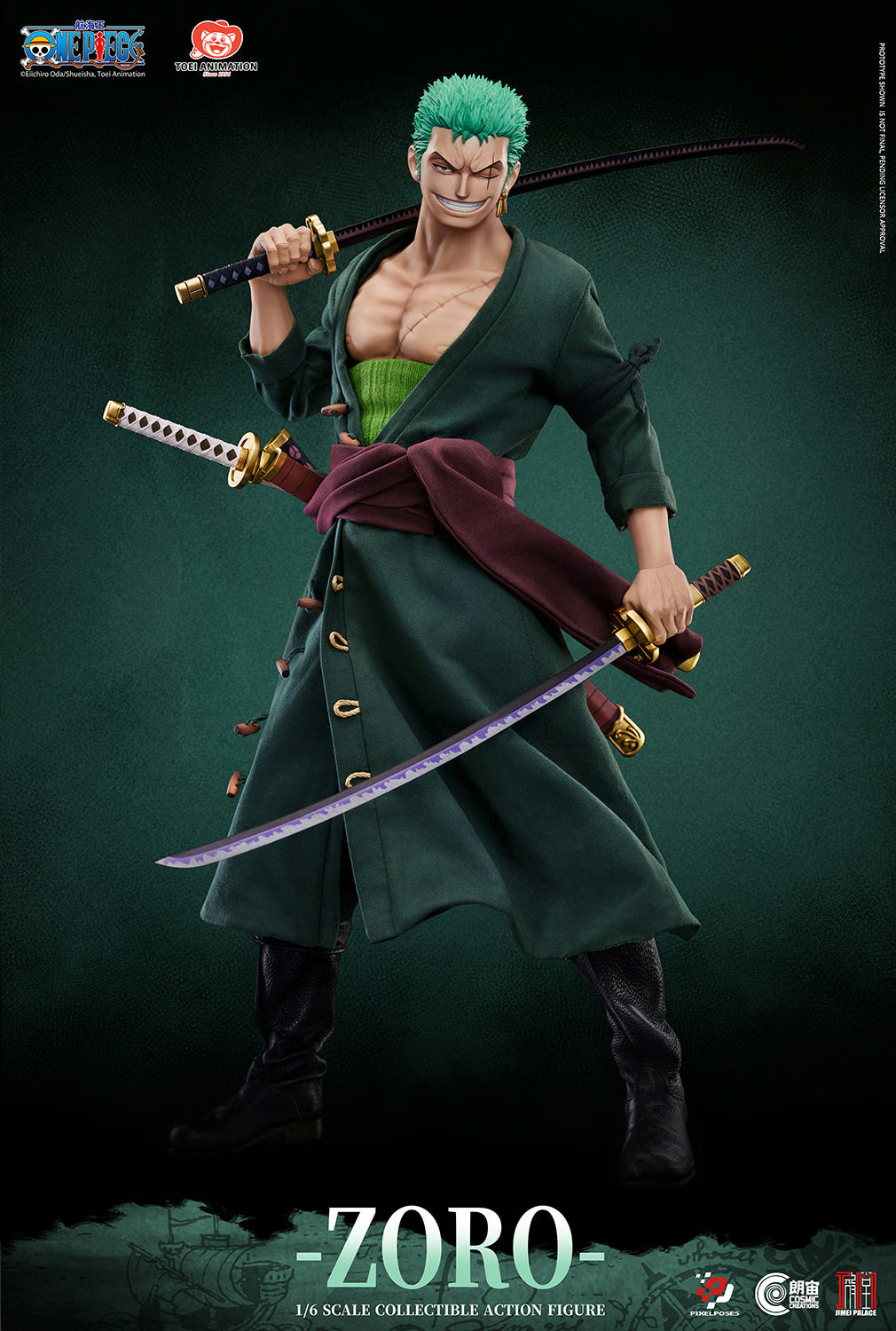 Jimei Palace x Cosmic Creations One Piece Roronoa Zoro (Deluxe