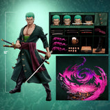 Jimei Palace x Cosmic Creations One Piece Roronoa Zoro (Deluxe Version) 1/6 Scale 12" Collectible Figure