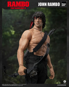 Threezero Rambo: First Blood Part II John Rambo 1/6 Scale 12" Collectible Figure