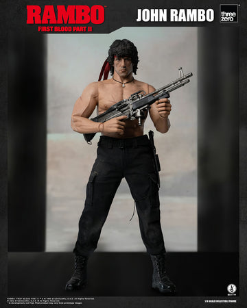 Threezero Rambo: First Blood Part II John Rambo 1/6 Scale 12 