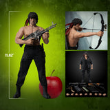 Threezero Rambo: First Blood Part II John Rambo 1/6 Scale 12" Collectible Figure