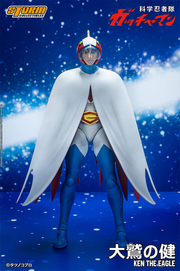 Storm Collectibles Gatchaman Science Ninja Team Ken the Eagle 1/12 Scale Action Figure