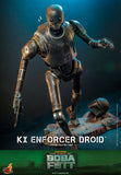 Hot Toys Star Wars: The Book of Boba Fett KX Enforcer Droid 1/6 Scale Collectibles Figure