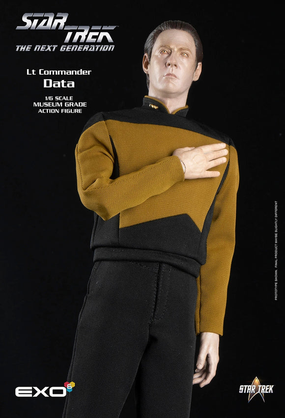 EXO-6 Star Trek: The Next Generation Lt. Commander Data (Standard Version) 1/6 Scale 12