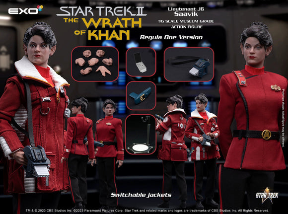 EXO-6 Star Trek The Wrath of Khan Lieutenant Saavik (Regula One Ver.) 1/6 Scale Collectible Figure