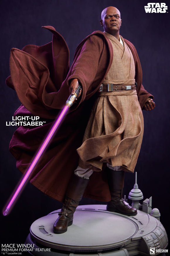 Sideshow Star Wars Episode III: Revenge of the Sith Mace Windu Premium Format Figure Statue