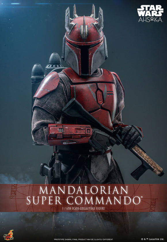 Hot Toys Star Wars: Ahsoka Mandalorian Super Commando 1/6 Scale 12
