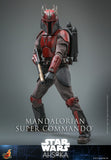 Hot Toys Star Wars: Ahsoka Mandalorian Super Commando 1/6 Scale 12" Collectible Figure