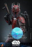 Hot Toys Star Wars: Ahsoka Mandalorian Super Commando 1/6 Scale 12" Collectible Figure