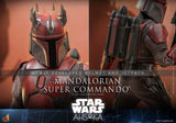 Hot Toys Star Wars: Ahsoka Mandalorian Super Commando 1/6 Scale 12" Collectible Figure