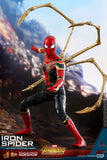 Hot Toys Marvel Avengers Infinity War Spider-Man Iron Spider Suit 1/6 Scale 12" Action Figure