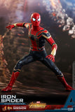 Hot Toys Marvel Avengers Infinity War Spider-Man Iron Spider Suit 1/6 Scale 12" Action Figure