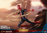 Hot Toys Marvel Avengers Infinity War Spider-Man Iron Spider Suit 1/6 Scale 12" Action Figure