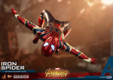 Hot Toys Marvel Avengers Infinity War Spider-Man Iron Spider Suit 1/6 Scale 12" Action Figure