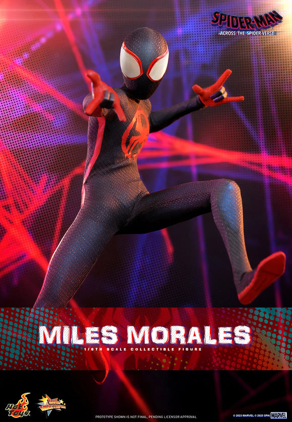 Hot Toys Marvel Spider-Man: Across The Spider-Verse Spider-Man (Miles Morales) 1/6 Scale Collectible Figure